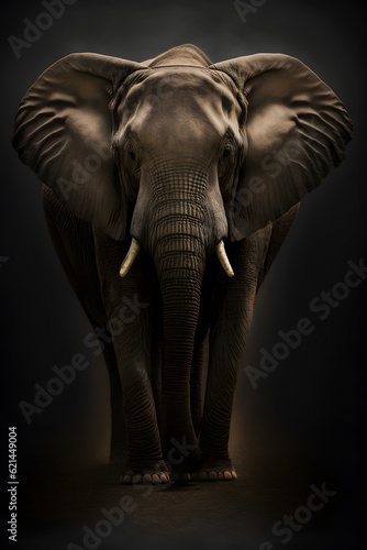 Blackgolden Elephant © Annika