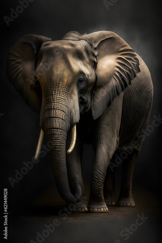 Blackgolden Elephant