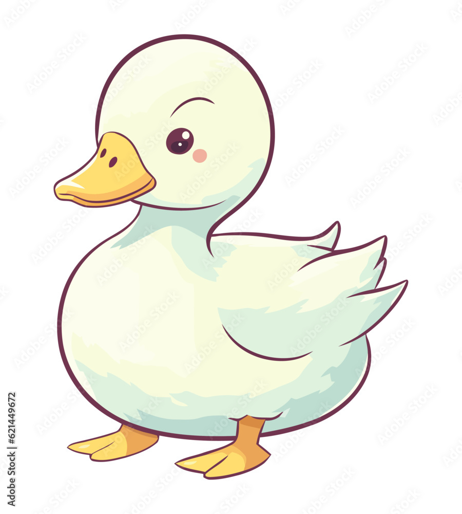 Fluffy swan cheerful happiness Fluffy swan cheerful happiness