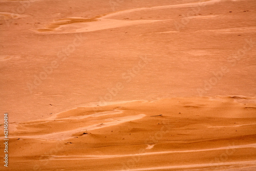 Detailed view of the texture and pattern of a sand dune - Newburgh - Aberdeenshire - Scotland - UK