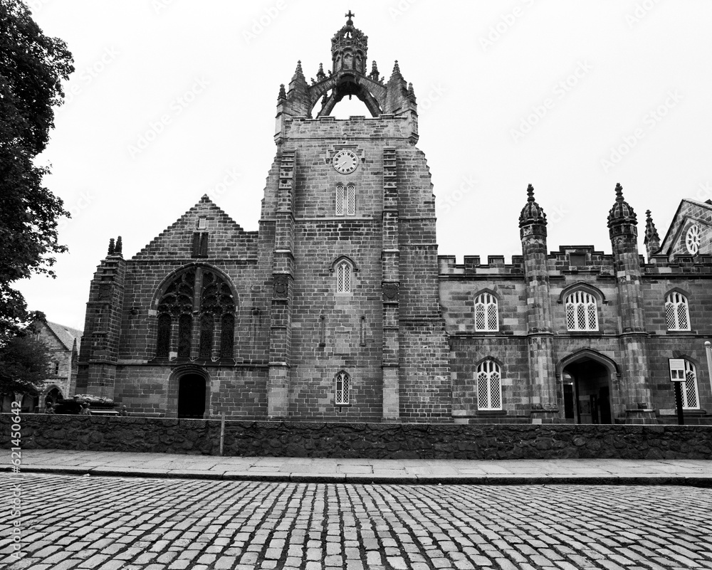 King's college - University of Aberdeen - Old Aberdeen campus - Grampian - Scotland - UK