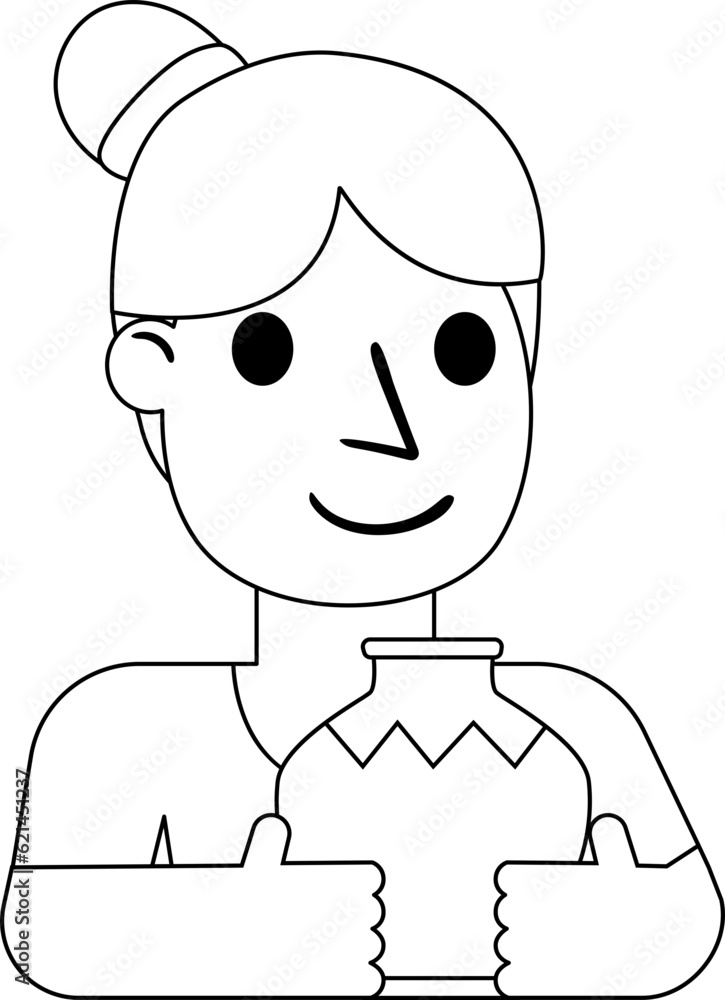 Obraz premium Sculpture Icon