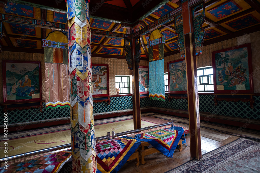 The Ariyabal Meditation Temple in Gorkhi-Terelj National Park, Mongolia