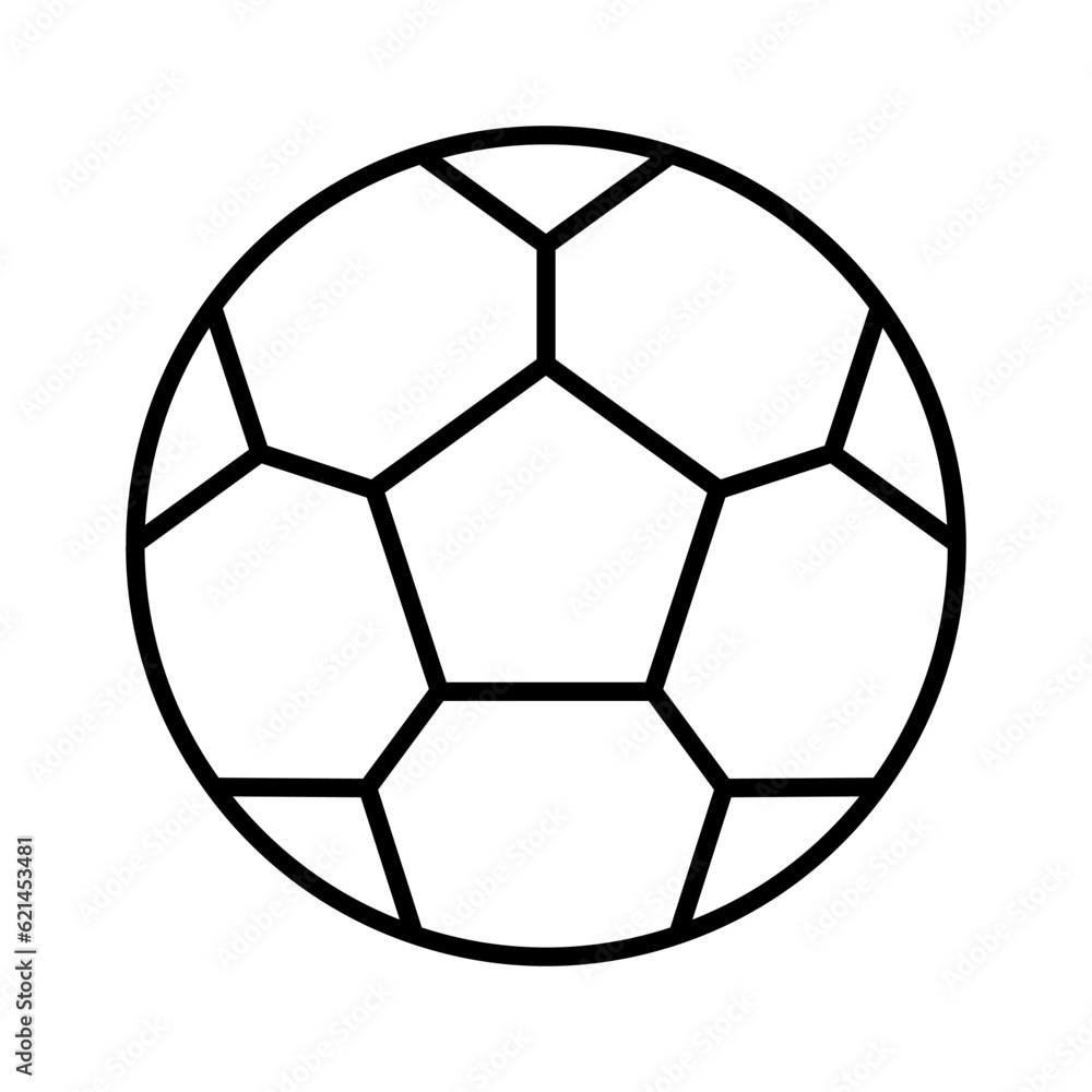 Fototapeta premium Football icon