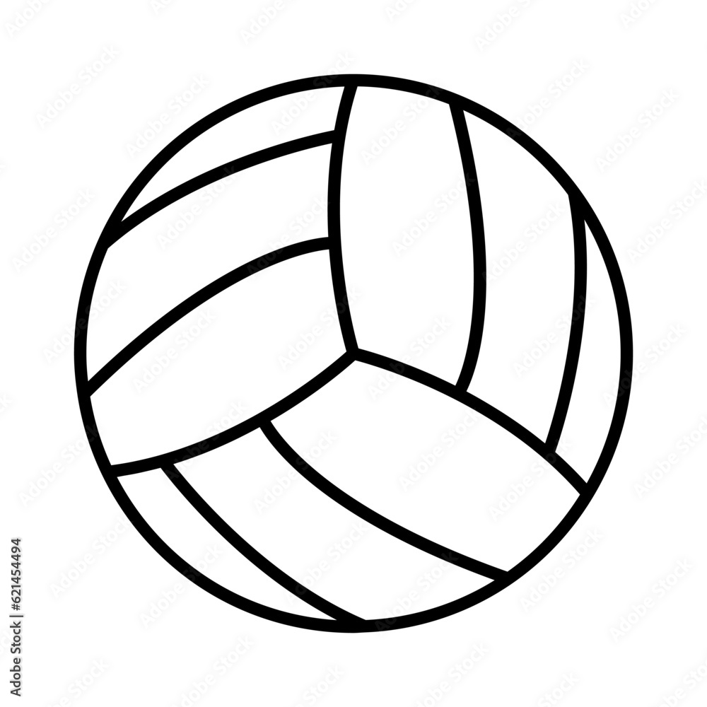 Fototapeta premium Volleyball icon