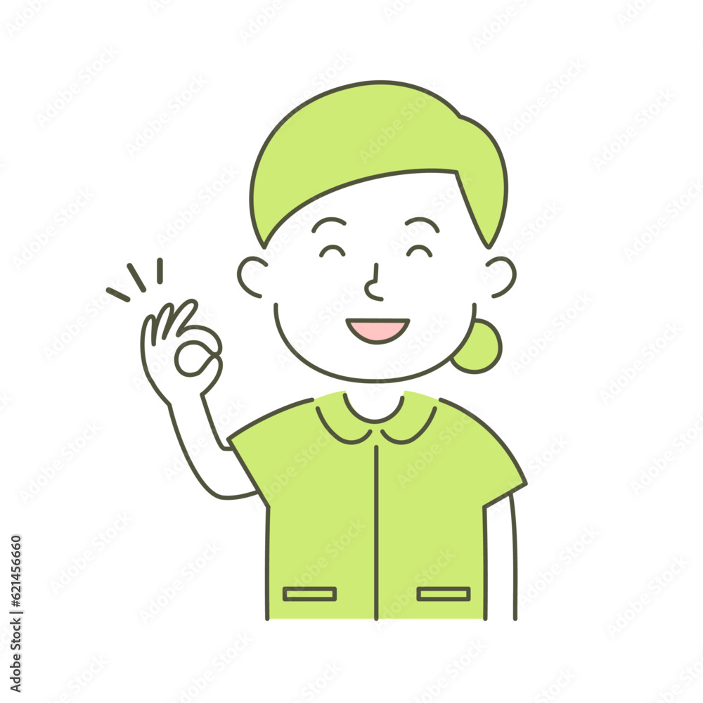 woman, nurse, medical care, ok, good, simple, simple substance, human, illustration, vector, smile, advice woman, nurse, medical care, ok, good, simple, simple substance, human, illustration, vector, smile, advice
