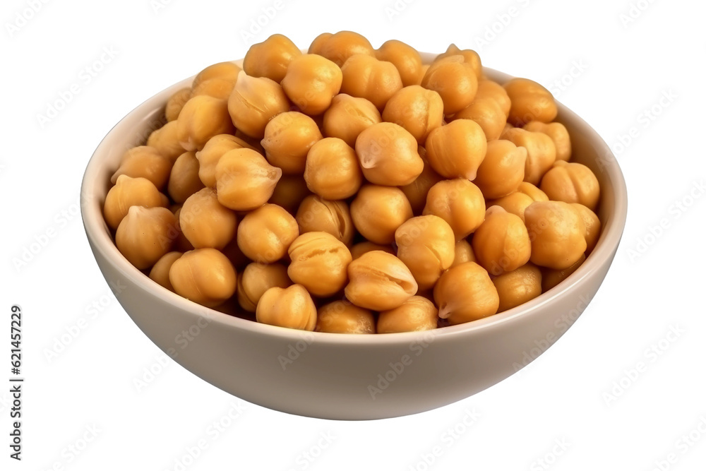 Boiled chickpeas. isolated object, transparent background Boiled chickpeas. isolated object, transparent background