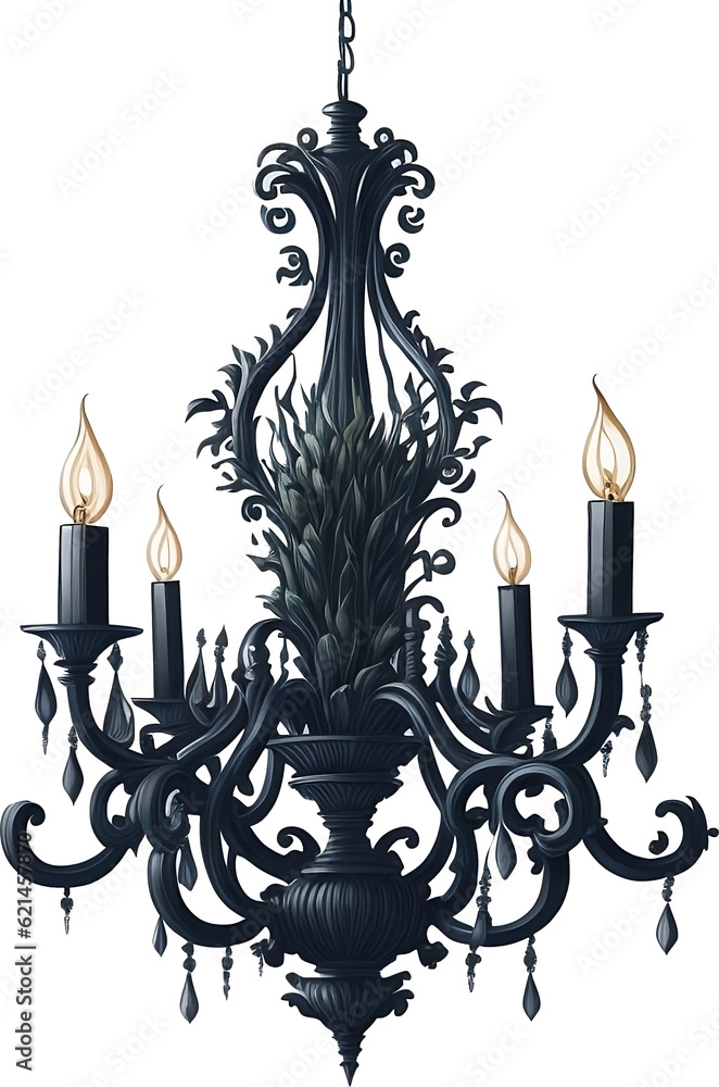 classic dark chandelier2 line icon classic dark chandelier2 line icon