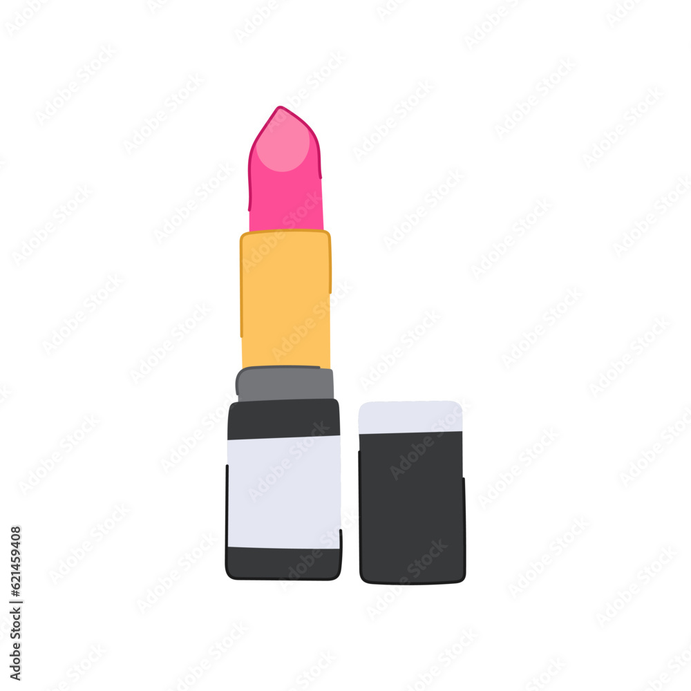 girl lipstick makeup cartoon. fashion lips, face make, style mouth girl lipstick makeup sign. isolated symbol vector illustration girl lipstick makeup cartoon. fashion lips, face make, style mouth girl lipstick makeup sign. isolated symbol vector illustration