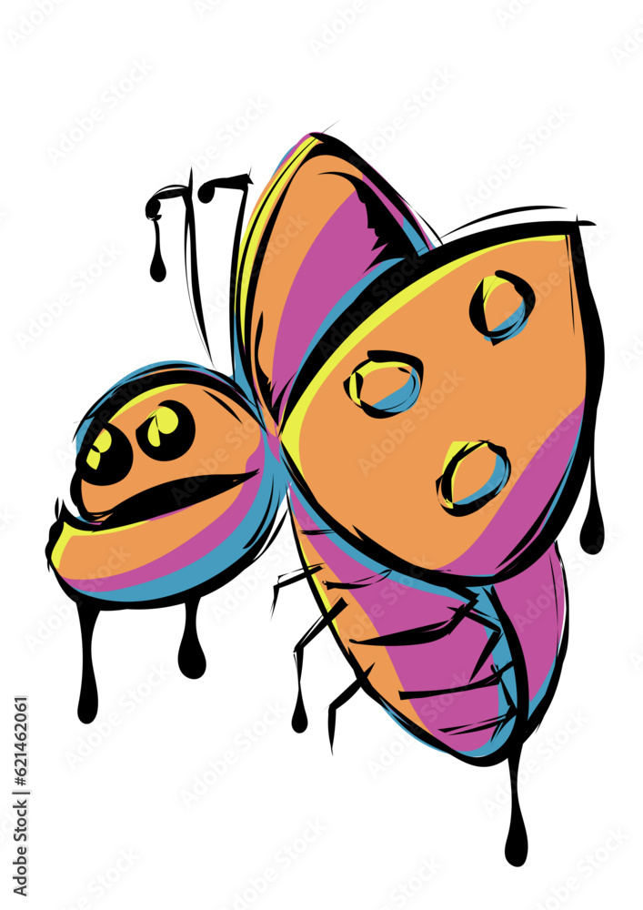 Obraz premium Marienkäfer 