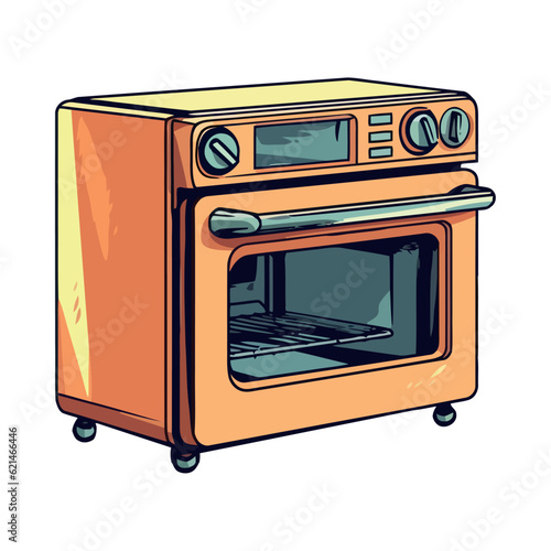 Modern kitchen equipment oven