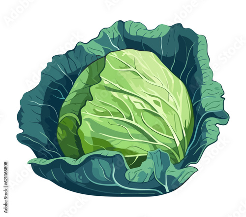 cabbage vegetable, healthy eating in nature