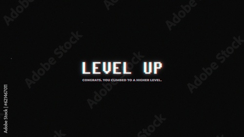 Level Up. Congrats. You Climbed to a Higher Level. The video of this image is in my portfolio.		 photo