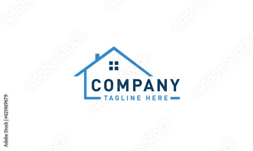 Real Estate Home Property Logo Design