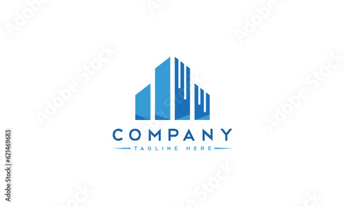 Modern Real Estate Logo Design Vector

