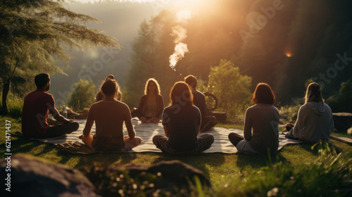 Yoga outside Generative Ai