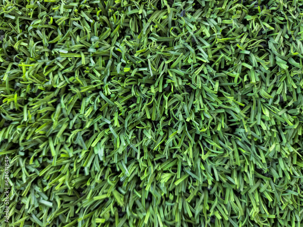 Artificial grass football field background Artificial grass football field background