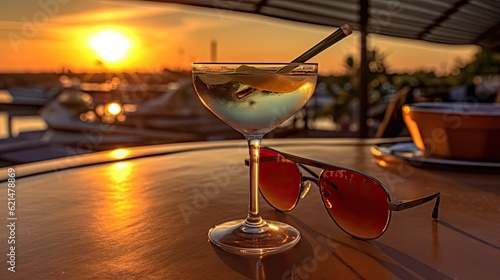 cocktail in the bar