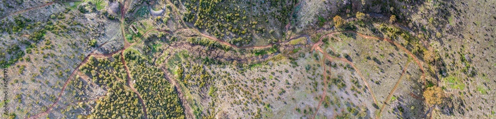 Reynella Quarry, South Australia. Aerial panorama. Reynella Quarry, South Australia. Aerial panorama.
