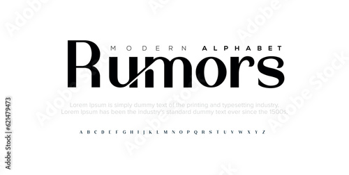 Modern  Font Sport Alphabet. Typography urban style fonts for technology, digital, movie logo design. vector illustration