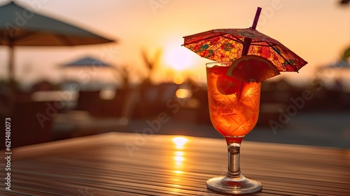 cocktail on the beach