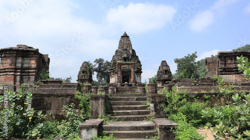 the Ancient Temples of Polo Forest   Hinduism and Jainism Temples  14-15th Century Temples  Gujarat  India.