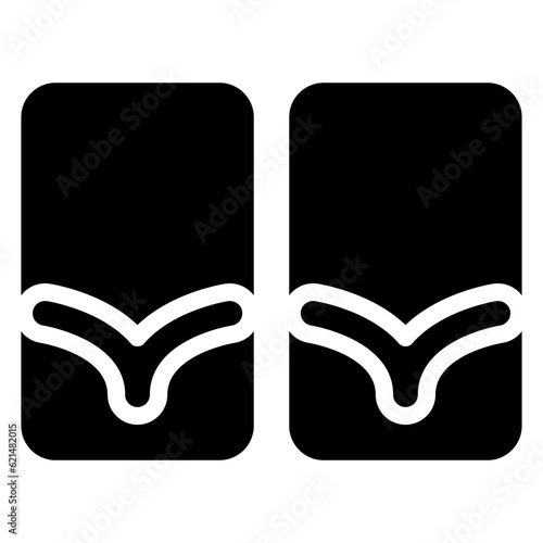 wooden sandal icon