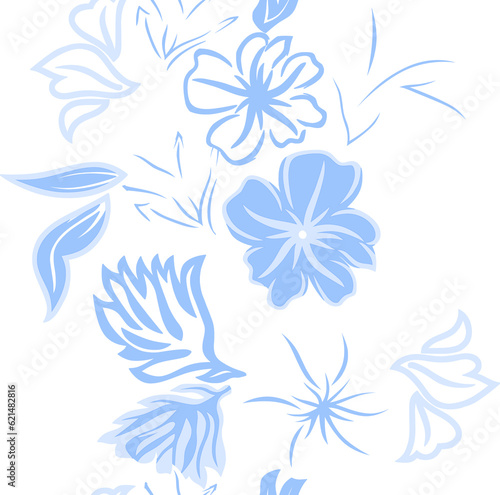 Textile and digital seamless pattern design 