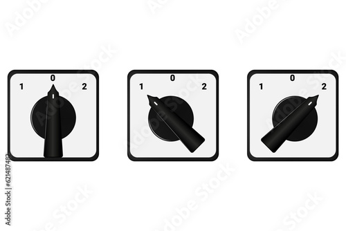 cam switch for control panel