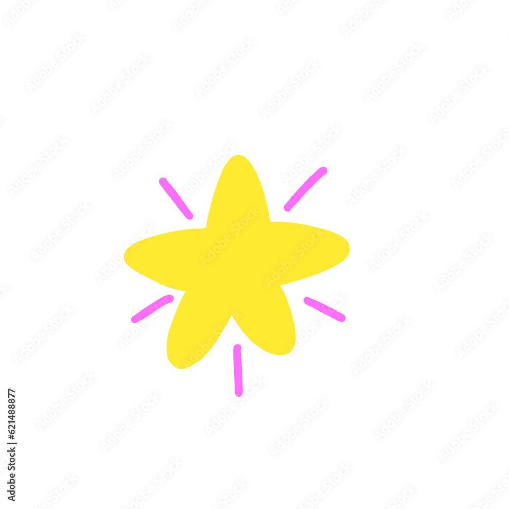 Fototapeta premium star shaped balloons