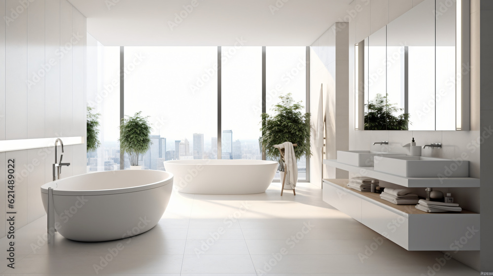 Bathroom minimal clean and modern
Generative AI Bathroom minimal clean and modern
Generative AI