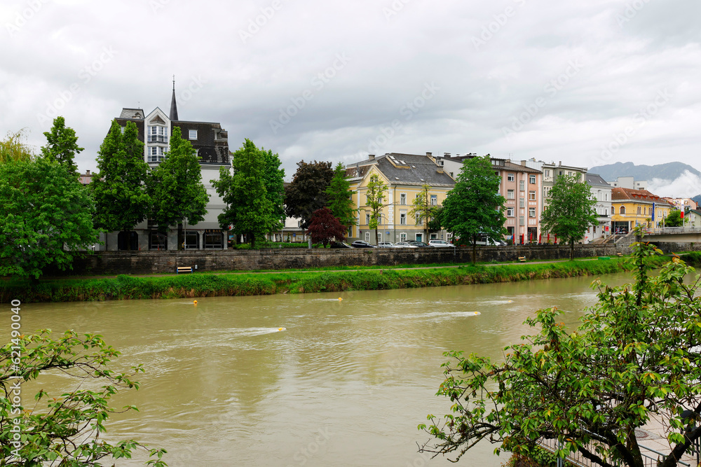 Fototapeta premium Architecture of Villach city in Austria, Europe
