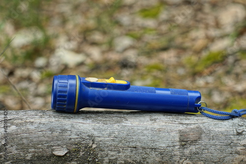 Fotografija pocket, plastic industrial blue electric battery operated handy modern new with