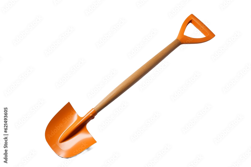 Garden spade. transparent background Garden spade. transparent background