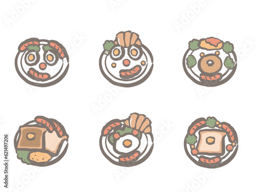 モーニング　ランチ　お子様　プレート