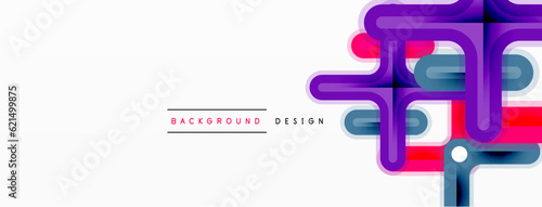 Cross line background minimal geometric template. Design for wallpaper, banner, background, landing page, wall art, invitation, prints, posters