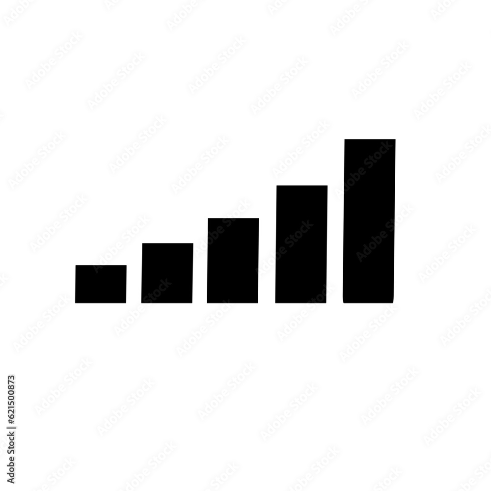 Signal icon graph icon Signal icon graph icon