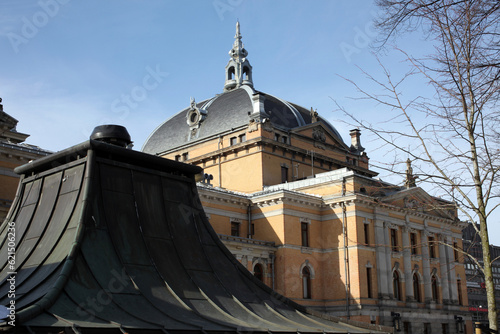 National theatre - Nationaltheatret - Detail of the building - Oslo - Norway photo