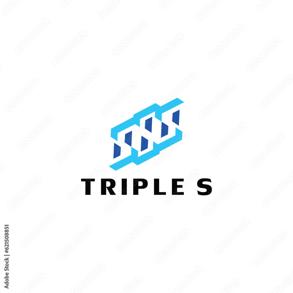 SSS Letter Logo Design Creative Modern Letters Vector Icon Logo Illustration. SSS Letter Logo Design Creative Modern Letters Vector Icon Logo Illustration.