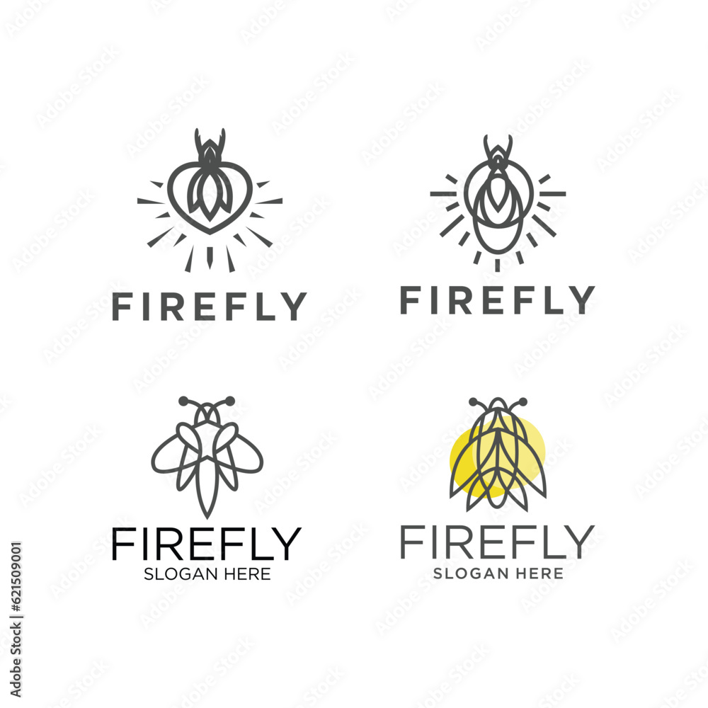 Firefly Logo Icon Design Template. Modern and Minimalist flat vector
Firefly Logo Icon Design Template. Modern and Minimalist flat vector