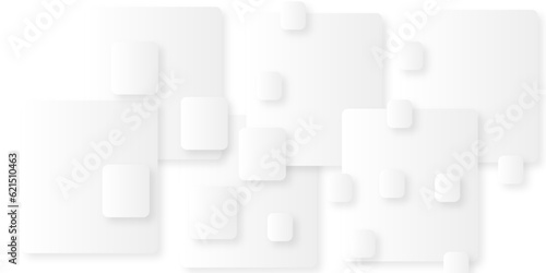 Abstract 3d rendered illustration gray abstract background with beautiful highlights. abstract paper rectangle design white background texture multilayered white mosaic. Misty backdrop