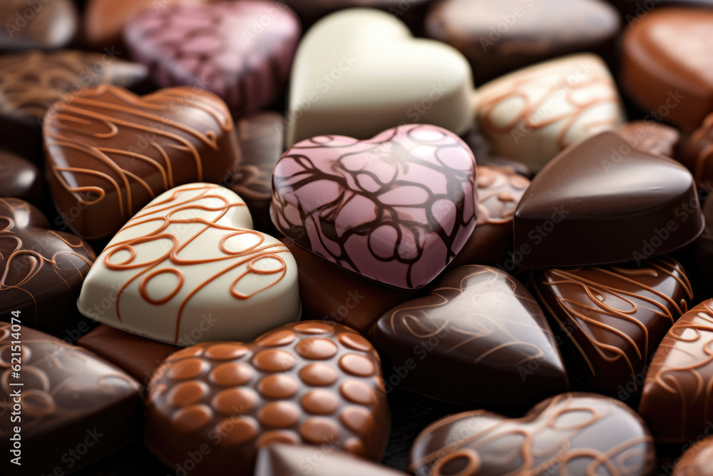 Chocolate candies, captured up-close to show off every delectable detail. From creamy truffles to rich caramels, this tantalizing image is sure to satisfy. Chocolate candies, captured up-close to show off every delectable detail. From creamy truffles to rich caramels, this tantalizing image is sure to satisfy.