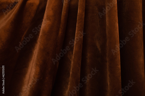 dark background of classic velvet curtain