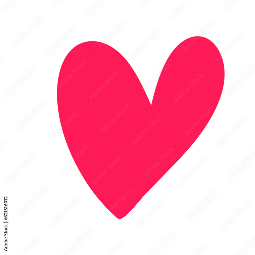 Pink Heart illustration Pink Heart illustration