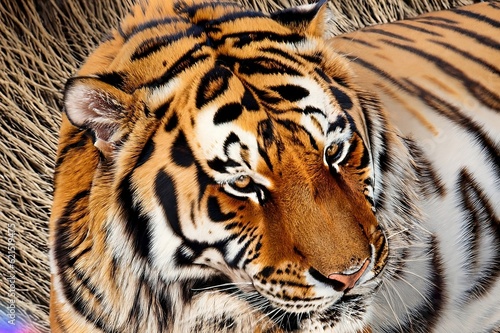 portrait of a tiger