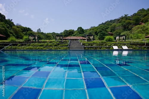 swimming pool in a resort © Sanjay