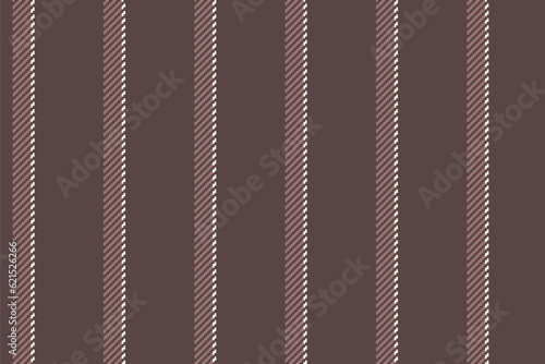 Textile fabric vertical of vector lines pattern with a background seamless texture stripe.