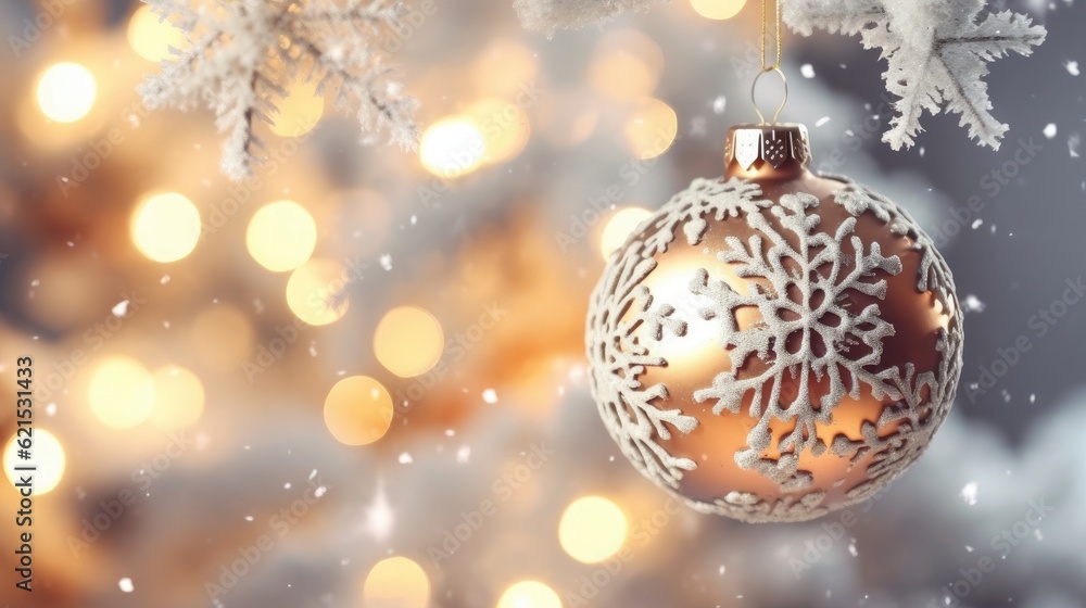 Christmas Day, Merry christmas card. Winter holiday theme. Happy New Year with copy space background. Generate Ai Christmas Day, Merry christmas card. Winter holiday theme. Happy New Year with copy space background. Generate Ai