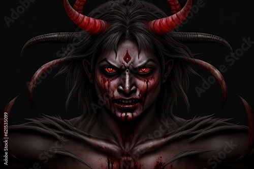 red devil woman