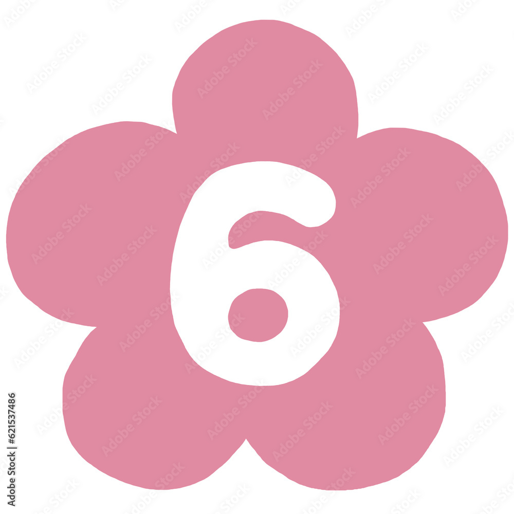 flower number flower number